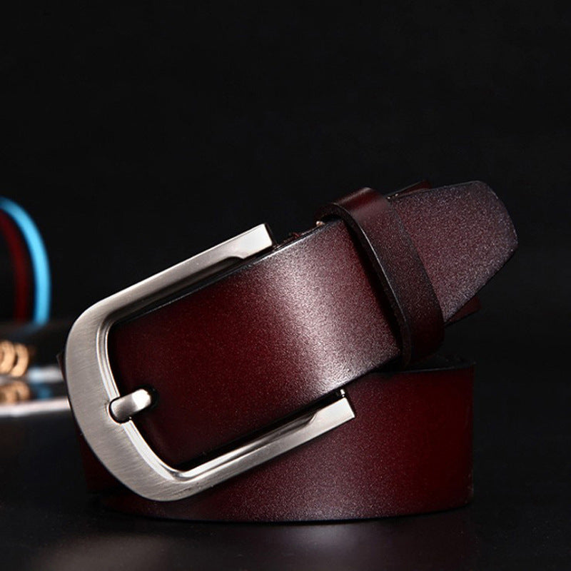 Leather Cowskin Vintage Jean Belt Pin Buckle Simple Men's Belt Wide
Product information:
Product name: men's versatile leisure leather belt
Belt material: high quality double layer cowhide
Button material: alloy buckle
Length of bClothing & Apparel for MenShoparamas.comLeather Cowskin Vintage Jean Belt Pin Buckle Simple Men'