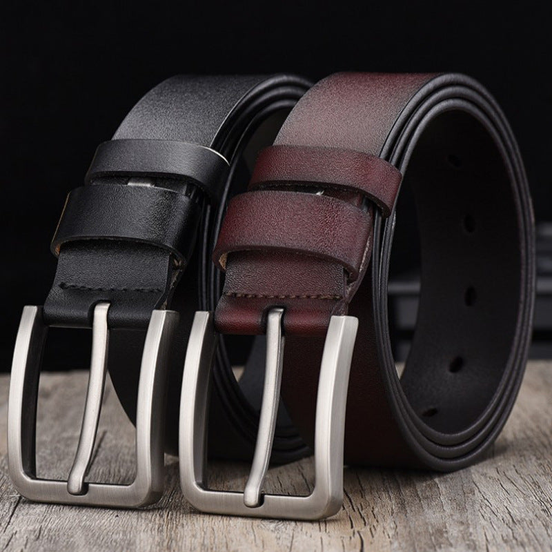 Leather Cowskin Vintage Jean Belt Pin Buckle Simple Men's Belt Wide
Product information:
Product name: men's versatile leisure leather belt
Belt material: high quality double layer cowhide
Button material: alloy buckle
Length of bClothing & Apparel for MenShoparamas.comLeather Cowskin Vintage Jean Belt Pin Buckle Simple Men'