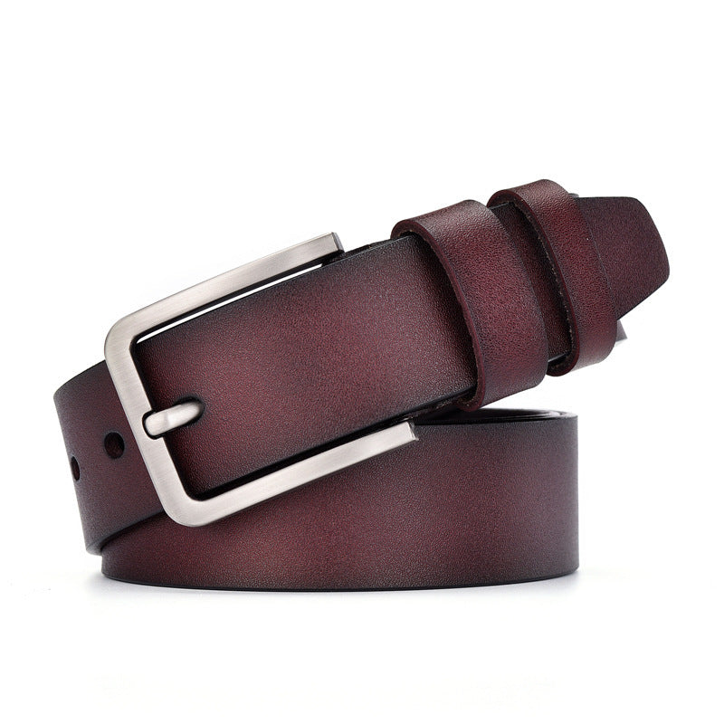Leather Cowskin Vintage Jean Belt Pin Buckle Simple Men's Belt Wide
Product information:
Product name: men's versatile leisure leather belt
Belt material: high quality double layer cowhide
Button material: alloy buckle
Length of bClothing & Apparel for MenShoparamas.comLeather Cowskin Vintage Jean Belt Pin Buckle Simple Men'