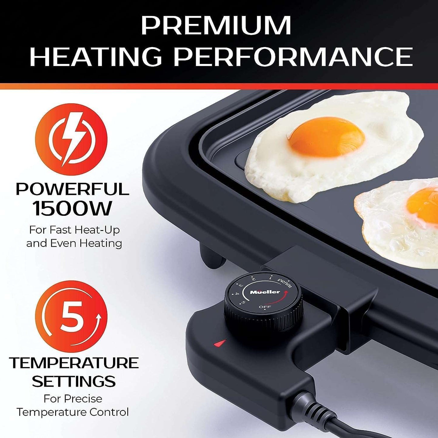Electric Griddle Nonstick