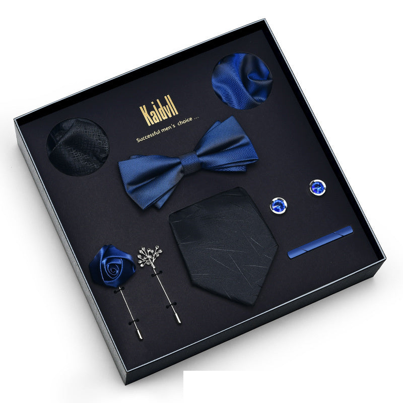 Eight Piece Tie Square Bow Tie Brooch
 
 Product information:
 
 
 Material: polyester yarn
 
 Pattern: color matching
 
 Color: 6001, 6002, 6003, 6004, 6005, 6006, 6007, 6008, 6009, 6010, 6011, 6012, 6Clothing & ApparelShoparamas.comPiece Tie Square Bow Tie Brooch