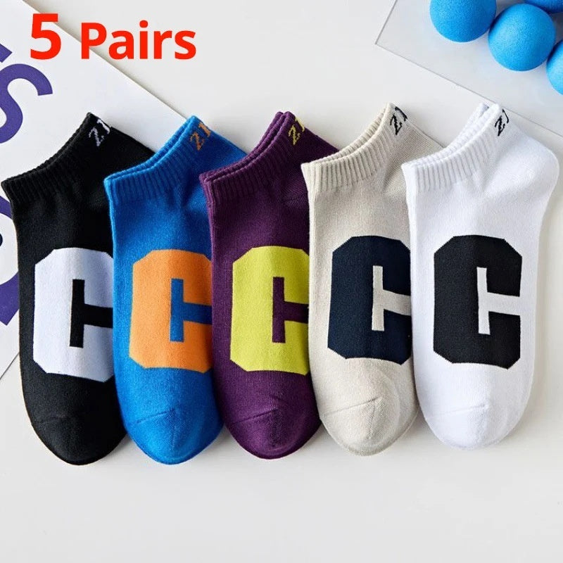 Men's Sports Short Thin Socks
 Product information:
 
 Pattern: fruit, smiley face, cartoon animation, stripes/plaid, letters/numbers/text
 
 Fabric name: polyester cotton
 
 Main fabric composiClothing & Apparel for MenShoparamas.comSports Short Thin Socks