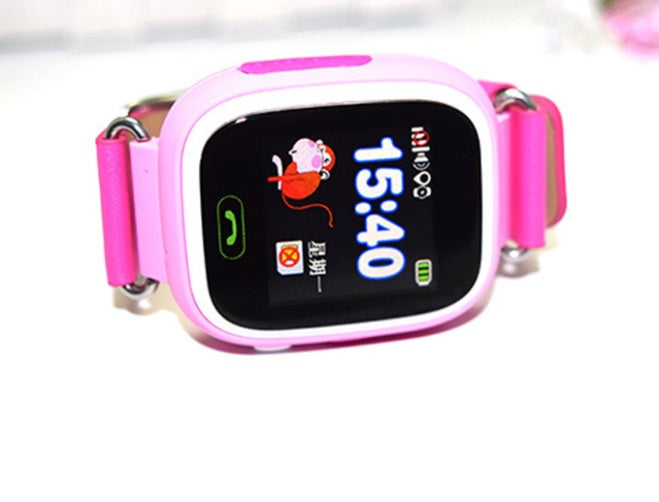 Kids GPS Watch
 APP: domestic: security guard foreign: Setracker
 
 Language: English, Russian
 
 Product specification:
 
 Screen: 1.22 inches touch color screen
 
 CPU: MTK6261
WatchesShoparamas.comKids GPS Watch