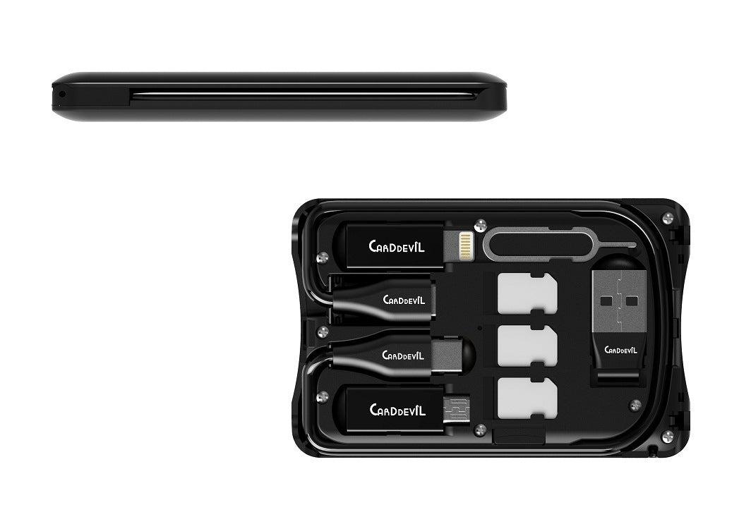 Multifunctional Mobile Phone Cable Accessories and Sim Kit