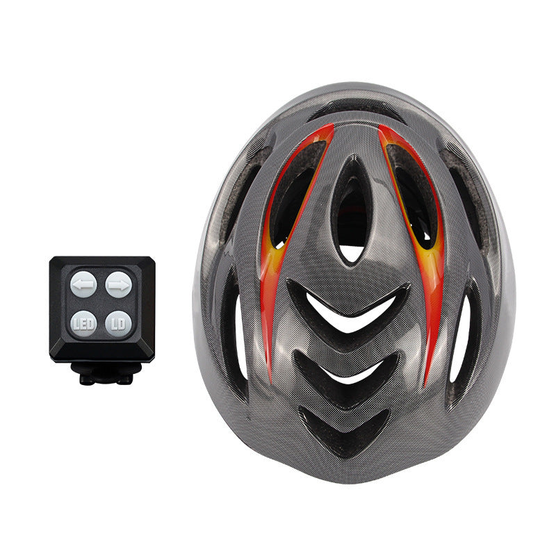 Intelligent steering helmet led bicycle equipment
 Safe, durable and comfortable: our male and female bicycle helmets meet CPSC and CE safety standards and can withstand any weather. The battery lasts for about 6 h0Shoparamas.comIntelligent steering helmet led bicycle equipment