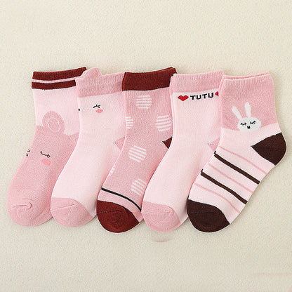 Children's cotton socks