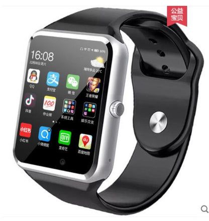 Fully waterproof smart phone watch
 Strap material: silicone
 
 Charging mode: USB charging
 
 Package type: Official standard
 
 Case material: Aluminum alloy
 
 Data transmission method: Wi-Fi connWatchesShoparamas.comFully waterproof smart phone watch