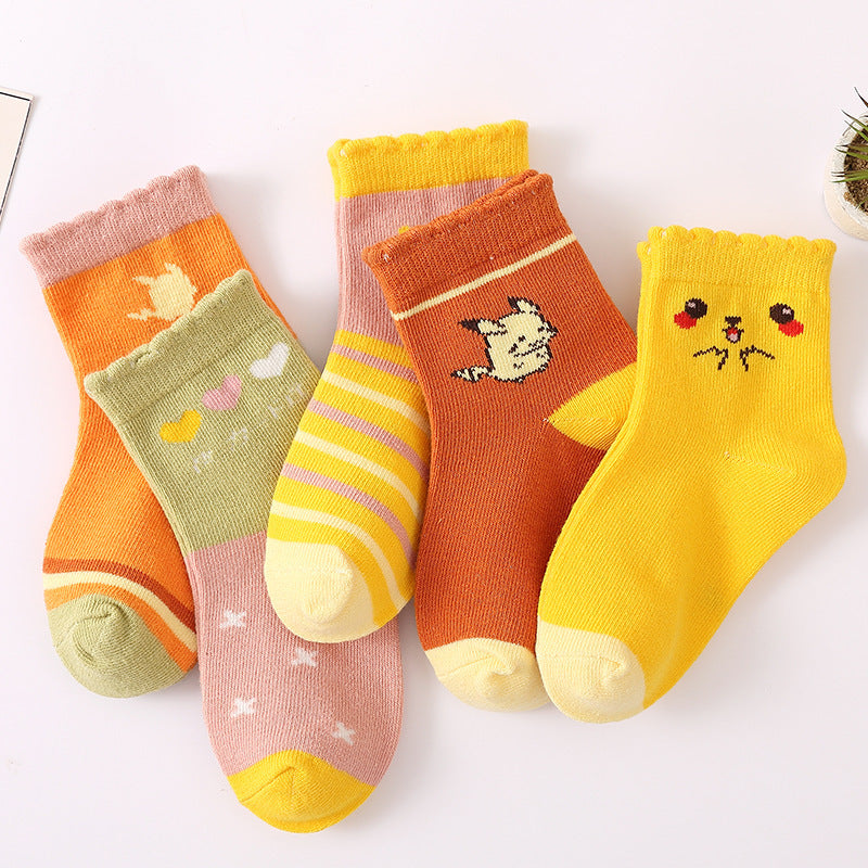 Children's cotton socks