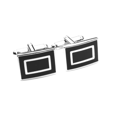 Men's Business Formal Enamel Tie Clip Set Cufflink Set
 Product information:
 


 Material: Copper
 
 Style: simple and modern
 
 Style: Men's
 
 Treatment process: electroplating
 
 Color: silver
 
 Material type: meta0Shoparamas.comBusiness Formal Enamel Tie Clip Set Cufflink Set