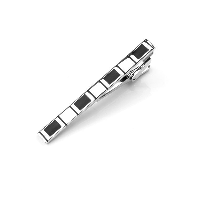 Men's Business Formal Enamel Tie Clip Set Cufflink Set
 Product information:
 


 Material: Copper
 
 Style: simple and modern
 
 Style: Men's
 
 Treatment process: electroplating
 
 Color: silver
 
 Material type: meta0Shoparamas.comBusiness Formal Enamel Tie Clip Set Cufflink Set