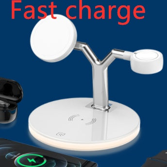 3 In 1 Magnetic 15W Wireless Charger for Fast Charging Station