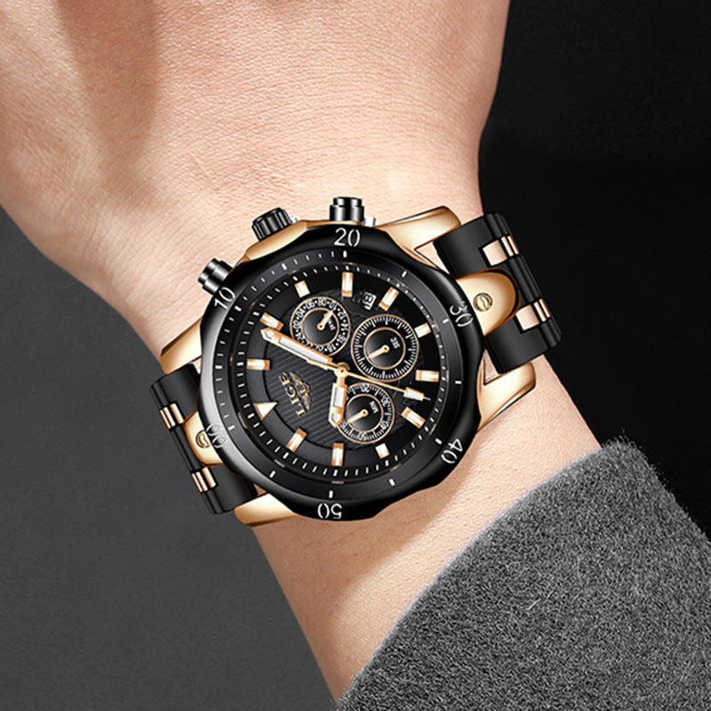 Men's Quartz Watch Personality Case Quartz
 Product information
 


 Model: LG9972
 
 Special functions: luminous, calendar, small three-handed
 
 Display type: pointer
 
 Applicable crowd: male
 
 Style: Sp0Shoparamas.comQuartz Watch Personality Case Quartz