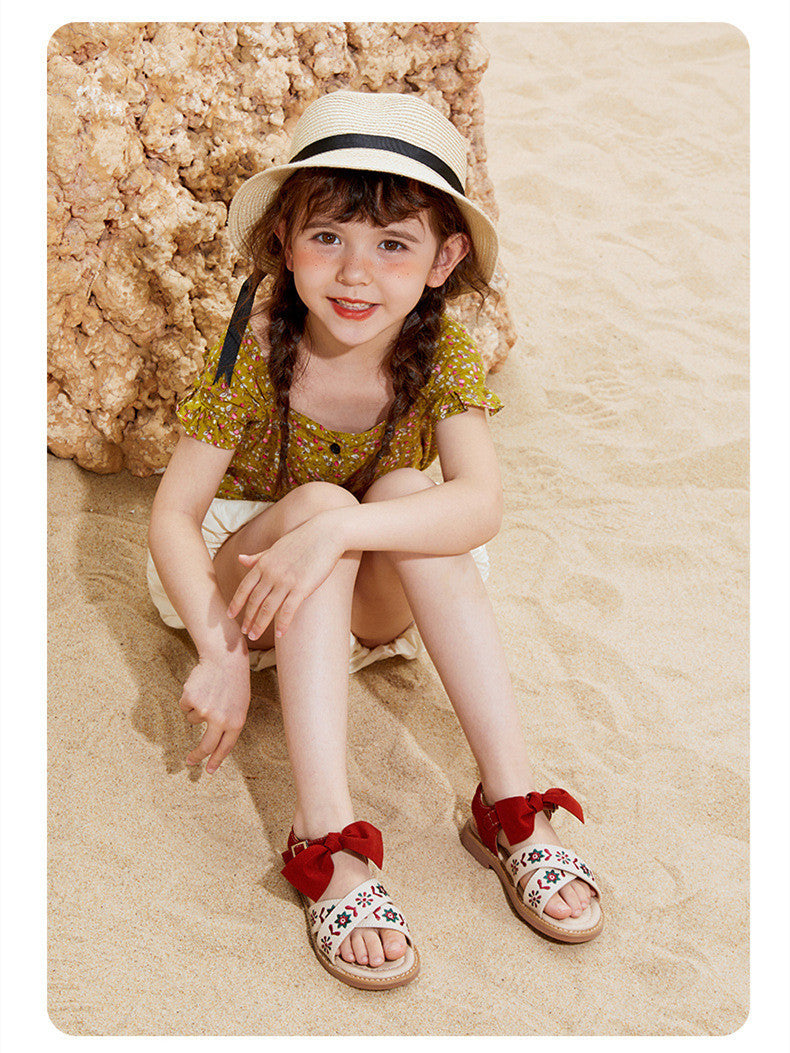 Children's Shoes, Breathable and Comfortable Sendal for Girls