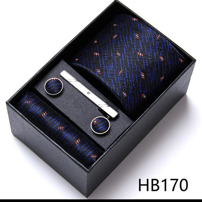 Men'S Tie Six-Piece Suit Gift Box Group Tie Business Formal Wedding Ti
 Product information


 Processing method: printing
 
 Style: Arrow type
 
 Packing: high-end gift box
 
 Applicable gender: male
 
 Material: polyester silk
 
 Pat0Shoparamas.com-Piece Suit Gift Box Group Tie Business Formal Wedding Tie