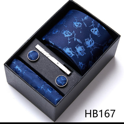 Men'S Tie Six-Piece Suit Gift Box Group Tie Business Formal Wedding Ti
 Product information


 Processing method: printing
 
 Style: Arrow type
 
 Packing: high-end gift box
 
 Applicable gender: male
 
 Material: polyester silk
 
 Pat0Shoparamas.com-Piece Suit Gift Box Group Tie Business Formal Wedding Tie