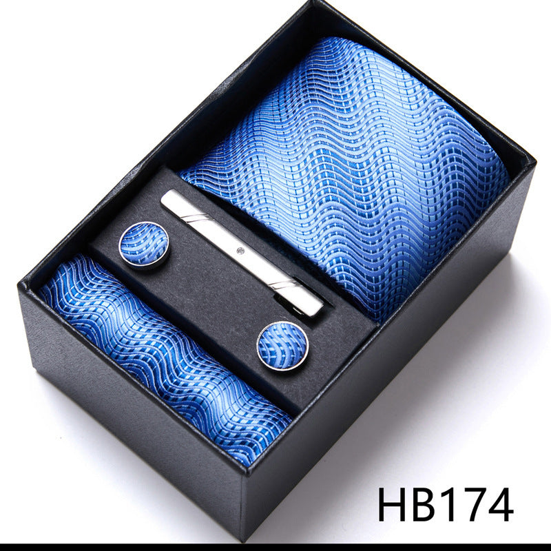 Men'S Tie Six-Piece Suit Gift Box Group Tie Business Formal Wedding Ti
 Product information


 Processing method: printing
 
 Style: Arrow type
 
 Packing: high-end gift box
 
 Applicable gender: male
 
 Material: polyester silk
 
 Pat0Shoparamas.com-Piece Suit Gift Box Group Tie Business Formal Wedding Tie