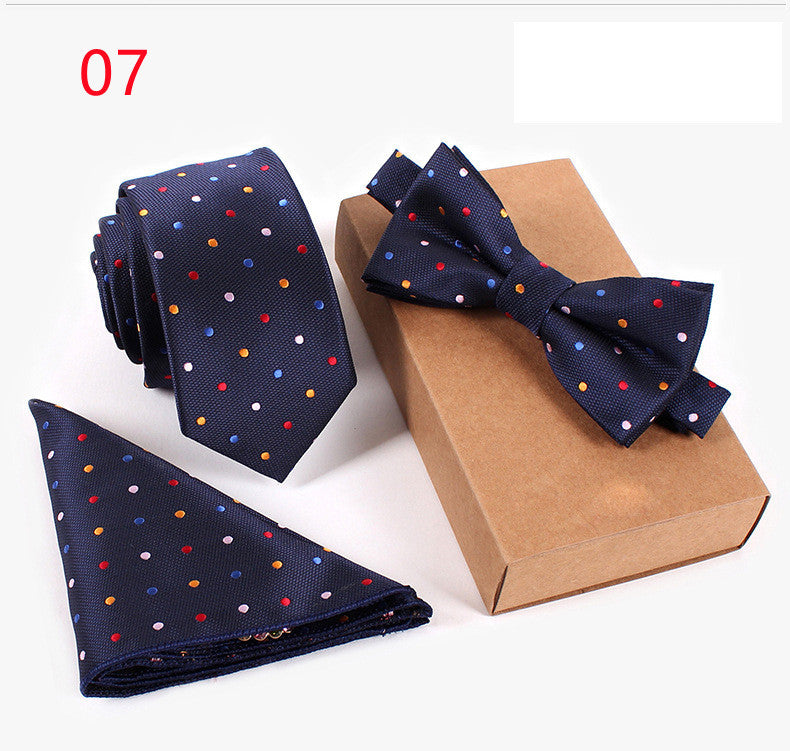 Business Tie Suit Lawyer Bow Tie Host Bow TieProduct information 
Applicable gender: neutral/male and female Applicable age: adult Material: Polyester silk Pattern: Check Style: Bowknot
Specification: 146*6*3.8Clothing & ApparelShoparamas.comBusiness Tie Suit Lawyer Bow Tie Host Bow Tie