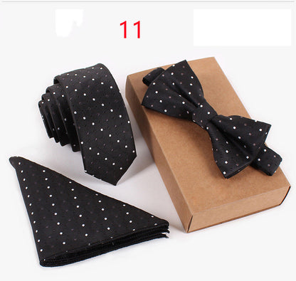 Business Tie Suit Lawyer Bow Tie Host Bow TieProduct information 
Applicable gender: neutral/male and female Applicable age: adult Material: Polyester silk Pattern: Check Style: Bowknot
Specification: 146*6*3.8Clothing & ApparelShoparamas.comBusiness Tie Suit Lawyer Bow Tie Host Bow Tie