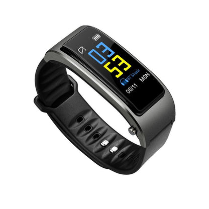 Smart Bracelet Bluetooth Headset Two In One Separate Heart Rate And Bl
 Overview:


 Uses advanced sensors to monitor your heart rate, calories burned, steps, and blood pressure smart bracelet talk band, 2-in-1 Smart Bracelet with Blue0Shoparamas.comSmart Bracelet Bluetooth Headset