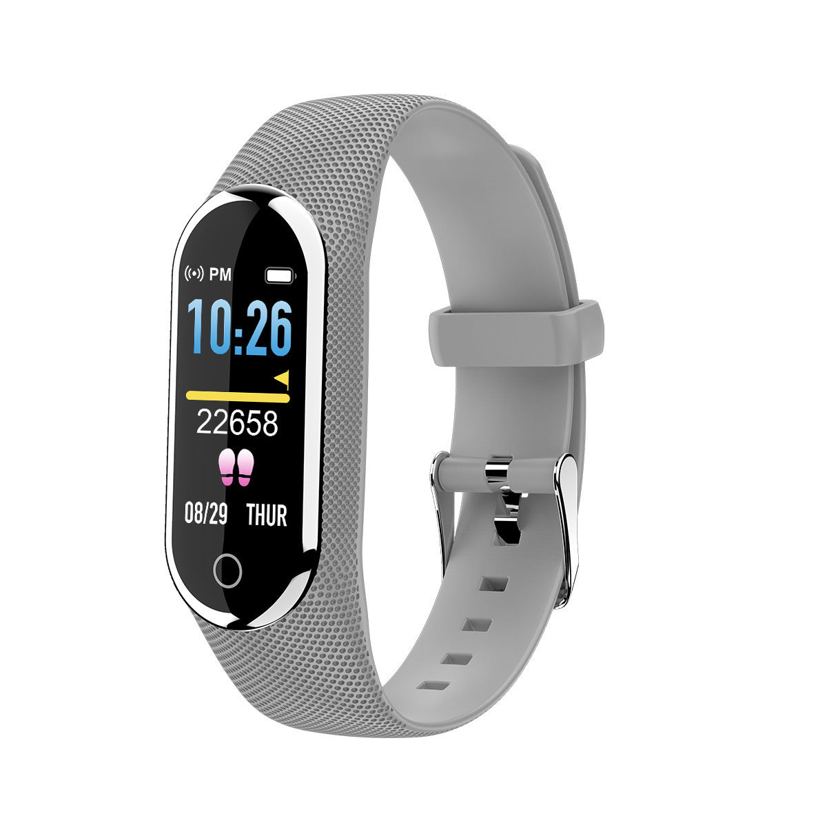 New Product IK08 Temperature Smart Bracelet Heart Rate
 
 Product Information:
 
 


 Waterproof rating: IP67
 
 Wristband size: 260mm*11mm*22mm
 
 Wristband material: thermoplastic elastomer + stainless steel
 
 Batter0Shoparamas.comProduct IK08 Temperature Smart Bracelet Heart Rate