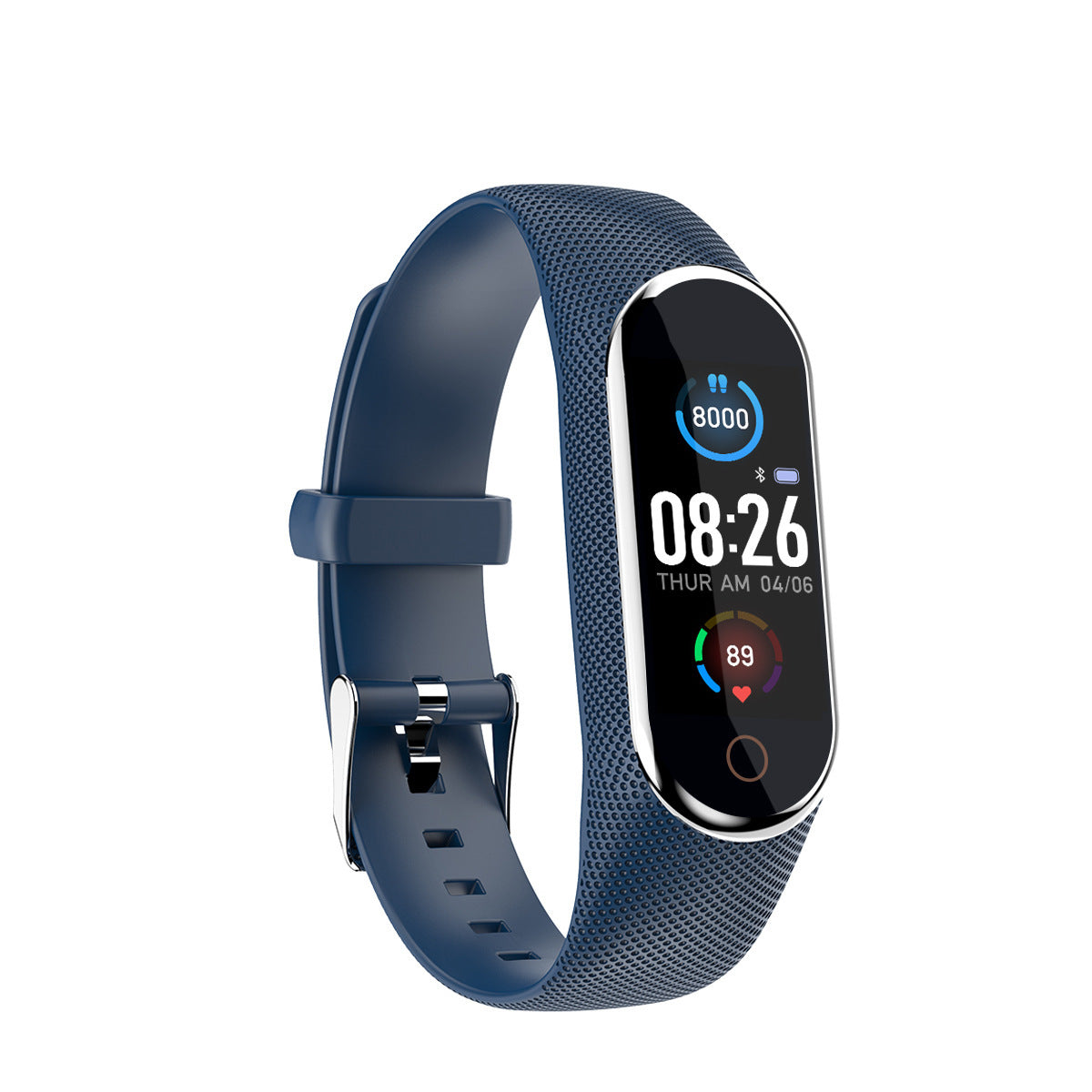 New M8 Smart Bracelet ECG Heart Rate Sleep
 Product Information: 


 Plan/APP: DayBand
 
 Chip: SYD8810
 
 Compatible system: Android4.3 or higher, IOS8.0 or higher
 
 Flash memory: 128K+16M
 
 Screen type: 0Shoparamas.comM8 Smart Bracelet ECG Heart Rate Sleep