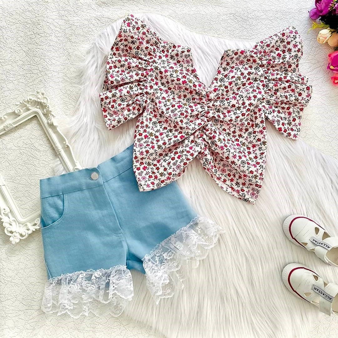 Children Clothes Shirt Girl Clothing Summer Baby Girl
 Product Information:
 
 Applicable age: 3 months
 
 Color classification: 2T 3T 4T 5T 6T
 
 Material composition: other 100%


 


 Size Information：
 
 Reference Babies & ToddlersShoparamas.comChildren Clothes Shirt Girl Clothing Summer Baby Girl