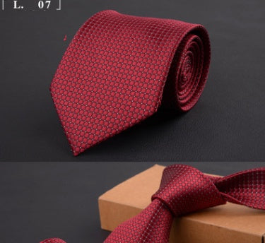 Men's business suit tie and bridegroom tie 8cm black red blue tie
 Style: Arrow
 
 Applicability gender: male
 
 Material: Pomelo silk lining
0Shoparamas.combridegroom tie 8cm black red blue tie