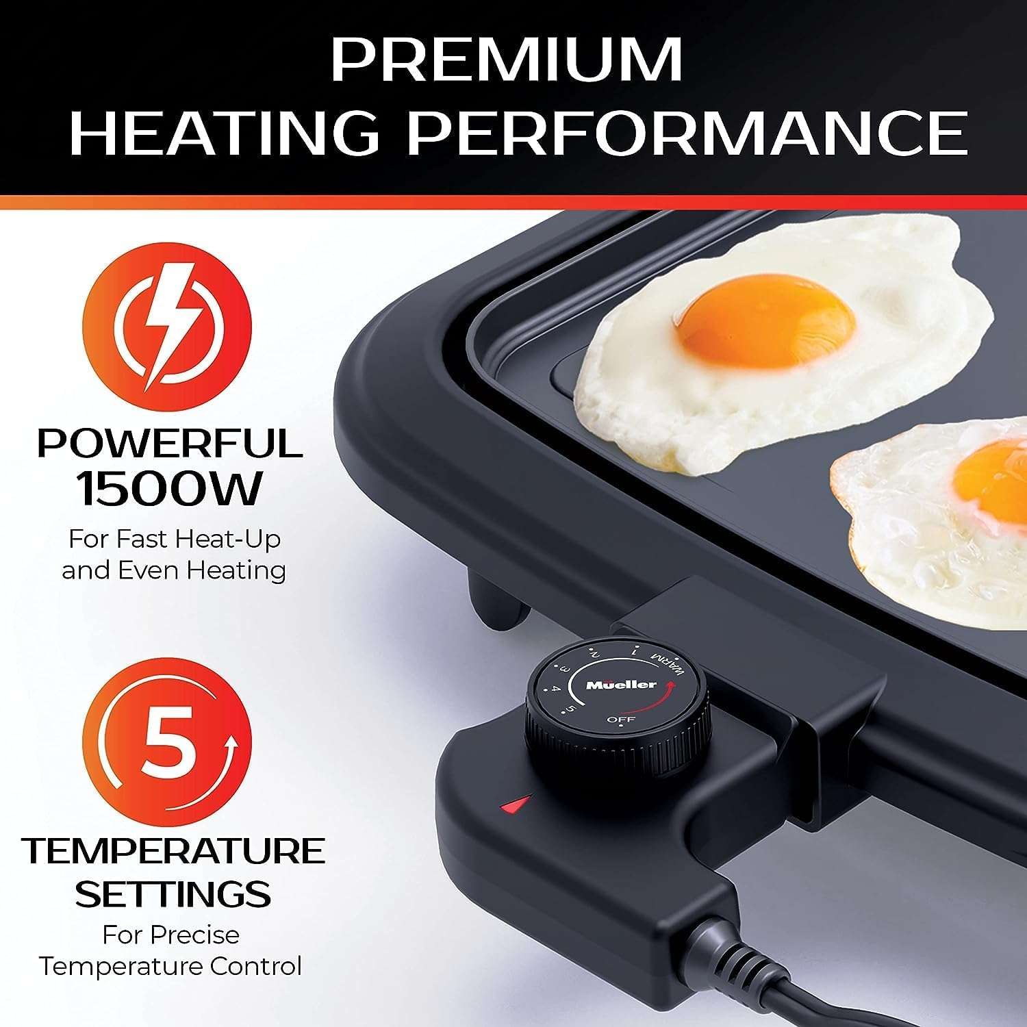 Electric Griddle Nonstick