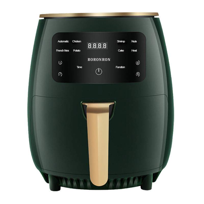 Air Fryer Smart Touch Home Electric Fryer
 Product information:
  
 


 Control mode: touch
 
 Heating mode: heating by heating pipe
 
 Safety function: automatic power-off
 
 Rated power: 1400W
 
 Body matAppliancesShoparamas.comAir Fryer Smart Touch Home Electric Fryer