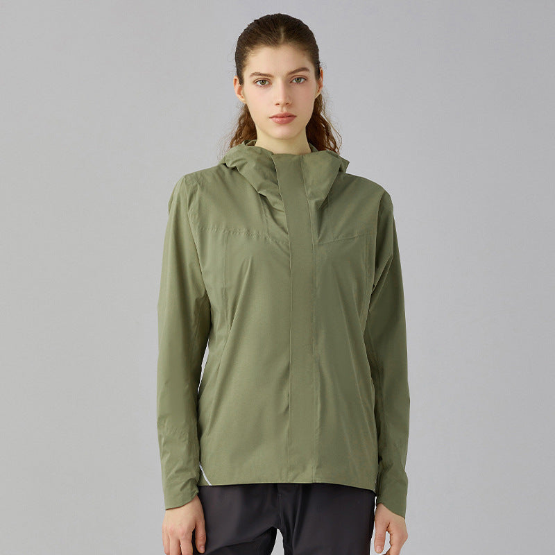 Winter Wool Lined Warm Soft Shell Windproof Jacket for Women