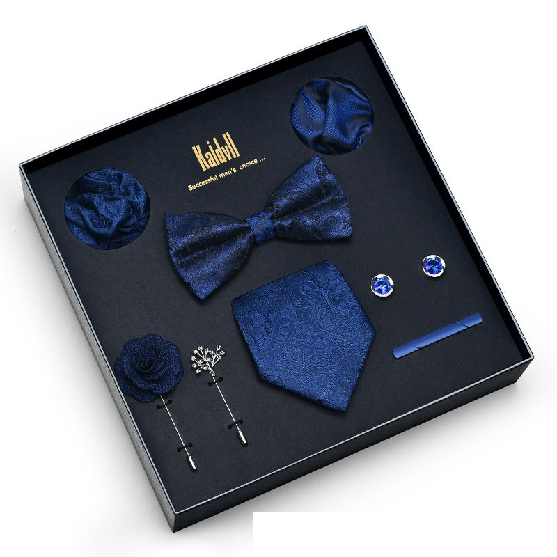Eight Piece Tie Square Bow Tie Brooch
 
 Product information:
 
 
 Material: polyester yarn
 
 Pattern: color matching
 
 Color: 6001, 6002, 6003, 6004, 6005, 6006, 6007, 6008, 6009, 6010, 6011, 6012, 6Clothing & ApparelShoparamas.comPiece Tie Square Bow Tie Brooch