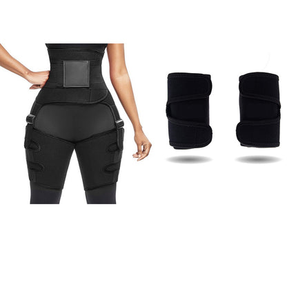 Sports Waist Belt Adjustable One-piece Girdle Leg Straps