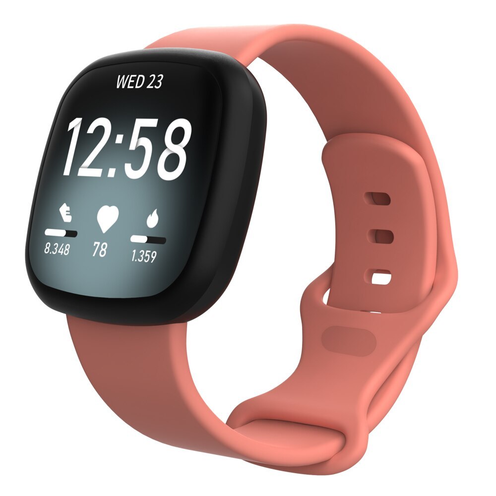 Pure color waterproof sports silicone strap
 Material: Silicone
 
 Product size: small size, large size
 
 Brand: Cool Holy Stone
 
 Applicable models: Small size 5.5-6.7 inches, large size 6.7-8.1 inches
 

0Shoparamas.comPure color waterproof sports silicone strap