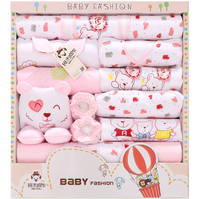 Newborn gift box
 Thick; thick
 
 Closed style: single-breasted
 
 Pattern: cartoon, animal
 
 Sleeve length
 
 Color; thick hot air balloon A pink, thick hot air balloon A yellow, Babies & ToddlersShoparamas.comNewborn gift box