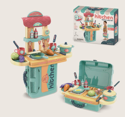 Kids Cooking Kitchen Playing Set