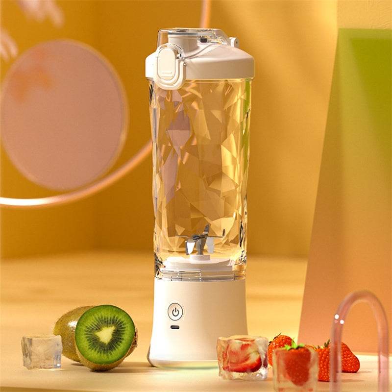 Portable Blender Juicer Personal Size Blender For Shakes And Smoothies
 Overview:

【Upgraded Unique 6-Blade Design】 Our blender is equipped with 6 sharp 304 stainless steel blades, which can easily crush ice, frozen fruits and not easyAppliancesShoparamas.comPortable Blender Juicer Personal Size Blender