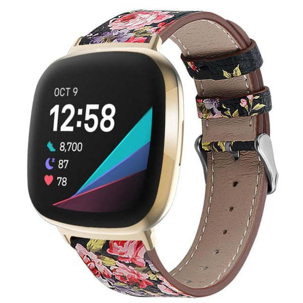 Round Tail Leather Strap Round Tail Buckle
 Product information:
 


 Interface type: dedicated interface
 
 Strap width: 20mm
 
 Compatible models: fitbit versa 3/sense
 
 Color: black, brown, white, pink, 0Shoparamas.comRound Tail Leather Strap Round Tail Buckle