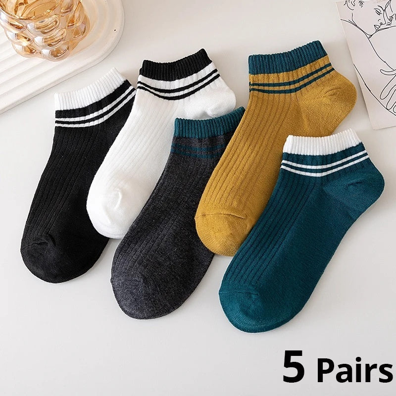 Men's Sports Short Thin Socks
 Product information:
 
 Pattern: fruit, smiley face, cartoon animation, stripes/plaid, letters/numbers/text
 
 Fabric name: polyester cotton
 
 Main fabric composiClothing & Apparel for MenShoparamas.comSports Short Thin Socks