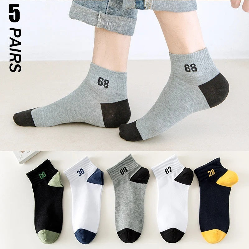 Men's Sports Short Thin Socks
 Product information:
 
 Pattern: fruit, smiley face, cartoon animation, stripes/plaid, letters/numbers/text
 
 Fabric name: polyester cotton
 
 Main fabric composiClothing & Apparel for MenShoparamas.comSports Short Thin Socks