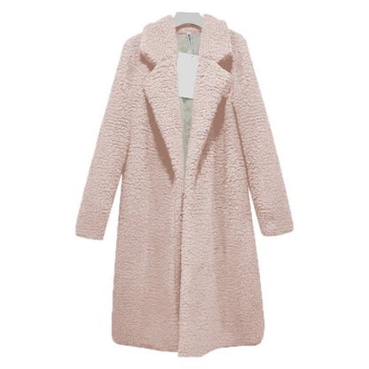 Women's Lapel Long Sleeve Coat