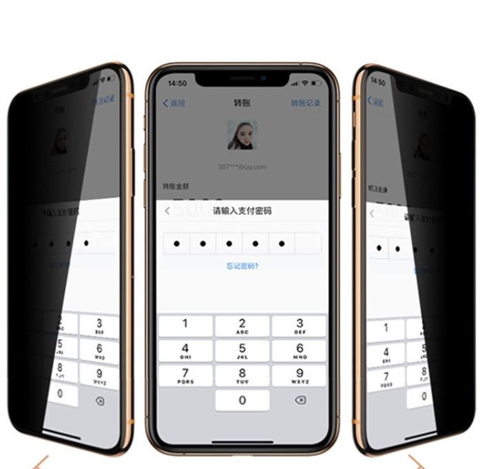 Cell Phone Glass Screen anti-scratch, anti-peeping