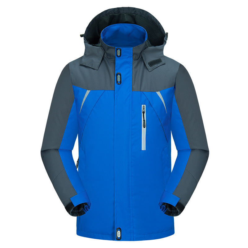 Men's Jacket Waterproof, Breathable and Wear-Resistant Fibers