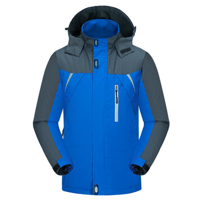 Men's Jacket Waterproof, Breathable and Wear-Resistant Fibers