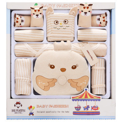 Cotton baby clothes
 Gift box content: boxed + accessories / supplies
 
 Fabric technology: soft treatment
 
 Thickness: General
 
 Suitable age group: Newborn (0~1 year old, 80cm and Babies & ToddlersShoparamas.comCotton baby clothes