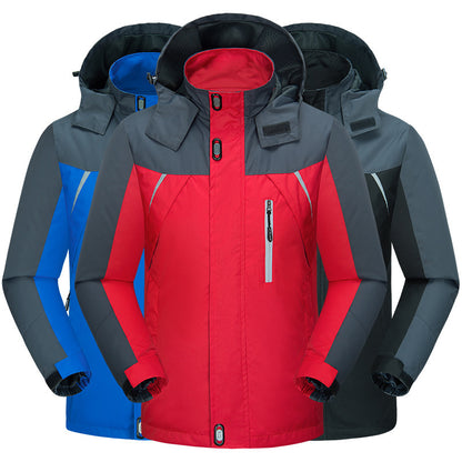 Men's Jacket Waterproof, Breathable and Wear-Resistant Fibers