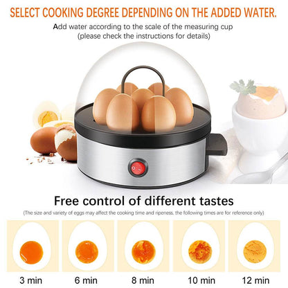 Multifunctional Egg Cooker Mini Egg Steamer Breakfast Egg Steamer
 Product information:
 


 Material: ABS stainless steel
 
 Style: home fashion
 
 Features: Egg Steamer
 
 Colour: Picture color


 
 Packing list:

MultifunctionaAppliancesShoparamas.comMultifunctional Egg Cooker Mini Egg Steamer Breakfast Egg Steamer