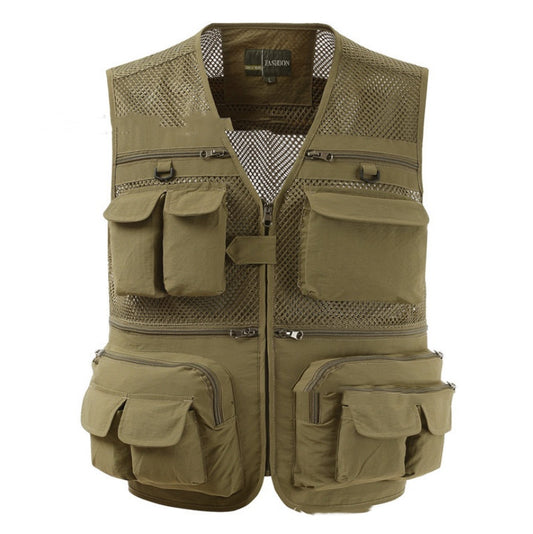 Multi-pocket Men's Tactical Lightweight Vest Breathable Lightweight