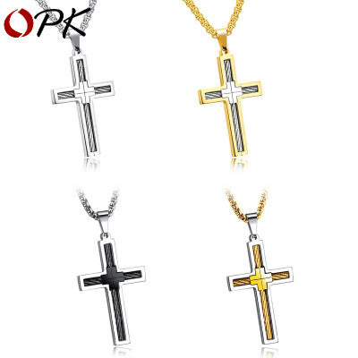 Cross Men's Necklace Trendy Men's PendantStyle: Europe and America Material: titanium steel Style: Couple Modeling: Geometric
Chain length: 550mm
 
  
 

 
   JewelryShoparamas.comNecklace Trendy Men'