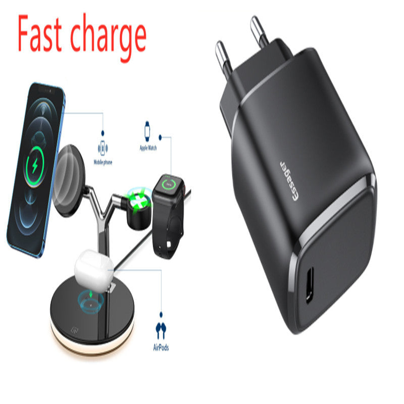 3 In 1 Magnetic 15W Wireless Charger for Fast Charging Station