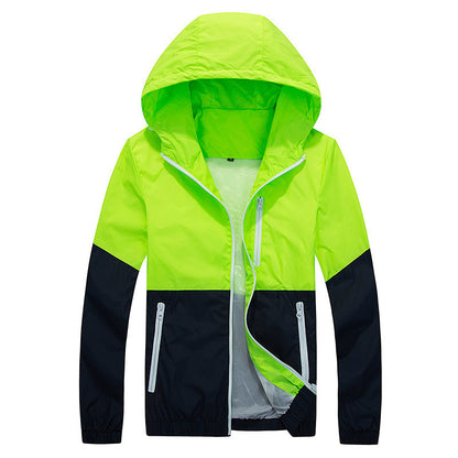 Men's Thin Hooded Fashion Jacket